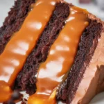 Decadent Chocolate Almond Caramel Layer Cake to Indulge In 4 decadent chocolate almond caramel layer cake to in 150x150 1