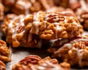No-Bake Pecan Coconut Praline Cookies 5 Delicious No Bake Pecan Coconut Praline Cookies with coconut and pecans