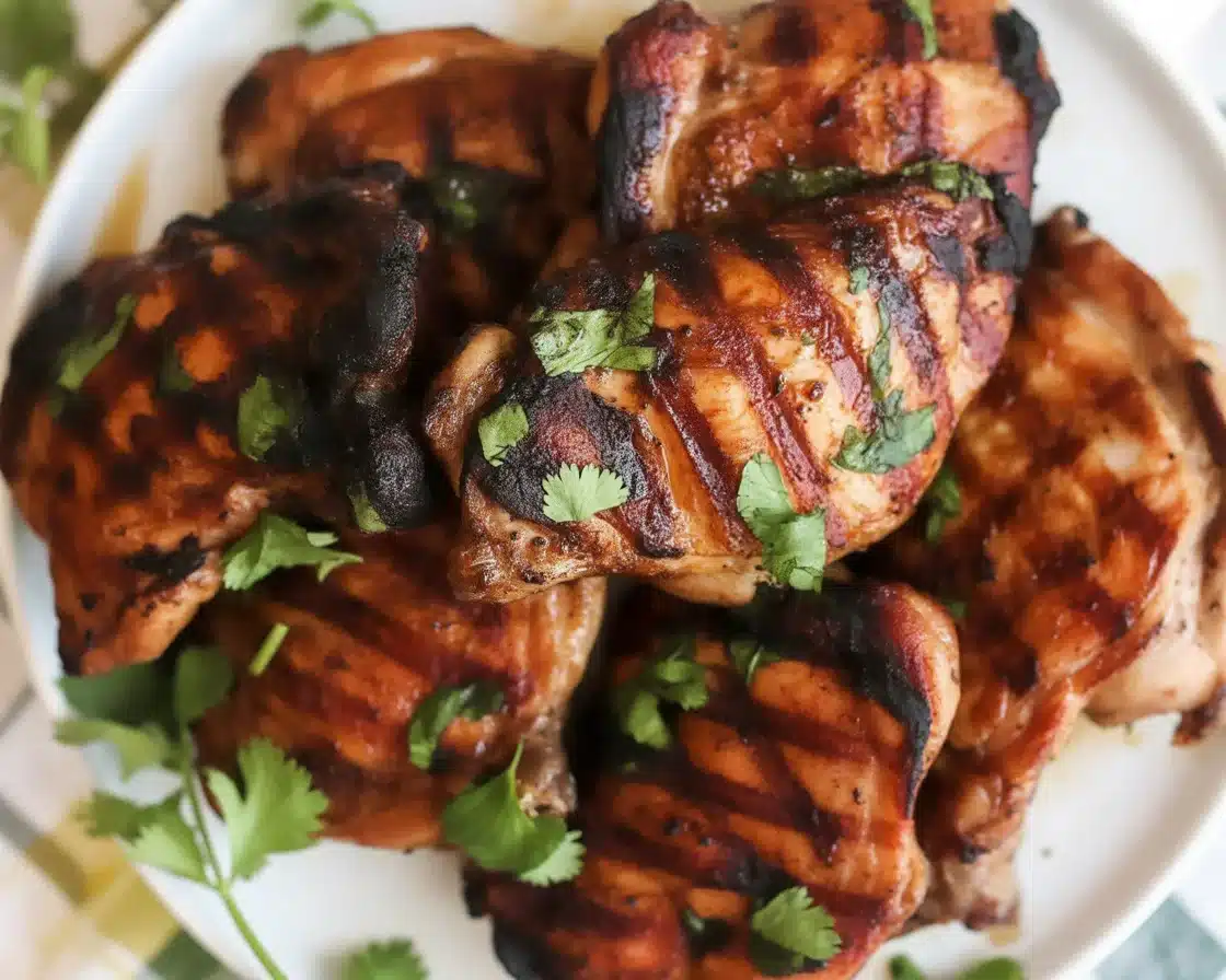 Tasty Char Siu Chicken: Easy Homemade Recipe 1 Delicious Char Siu Chicken marinated in a savory, sweet barbecue sauce.