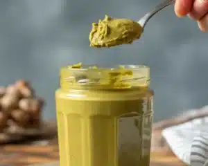 pistachio cream for dubai chocolate 7 Homemade pistachio cream for chocolate bars inspired by Dubai cuisine