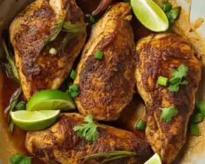 Sizzling Quick Mexican Chicken Breast Recipe in Just 30 Minutes 5 Quick and easy Mexican chicken breast served with flavorful spices and fresh ingredients.