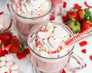 Strawberries and Cream m : A Dreamy Dessert Delight 5 Delicious strawberries and cream dessert featuring scones and fresh strawberries.