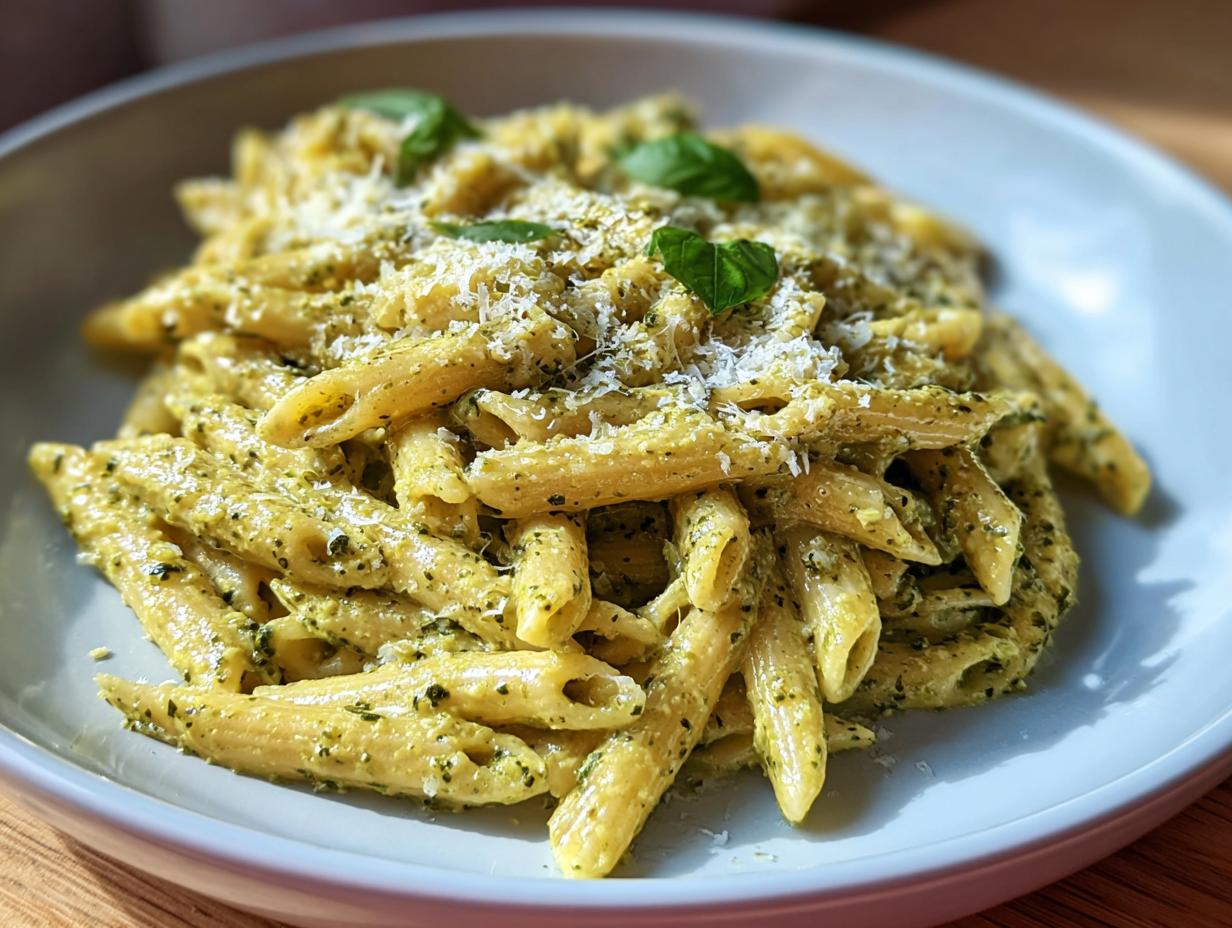 Indulge Creamy Pesto Sauce: 1 Dish, Pure Bliss - Indulge Creamy Pesto Sauce - additional detail