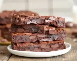 Chocolate and Banana Flatbreads served with fresh fruit and chocolate drizzle.