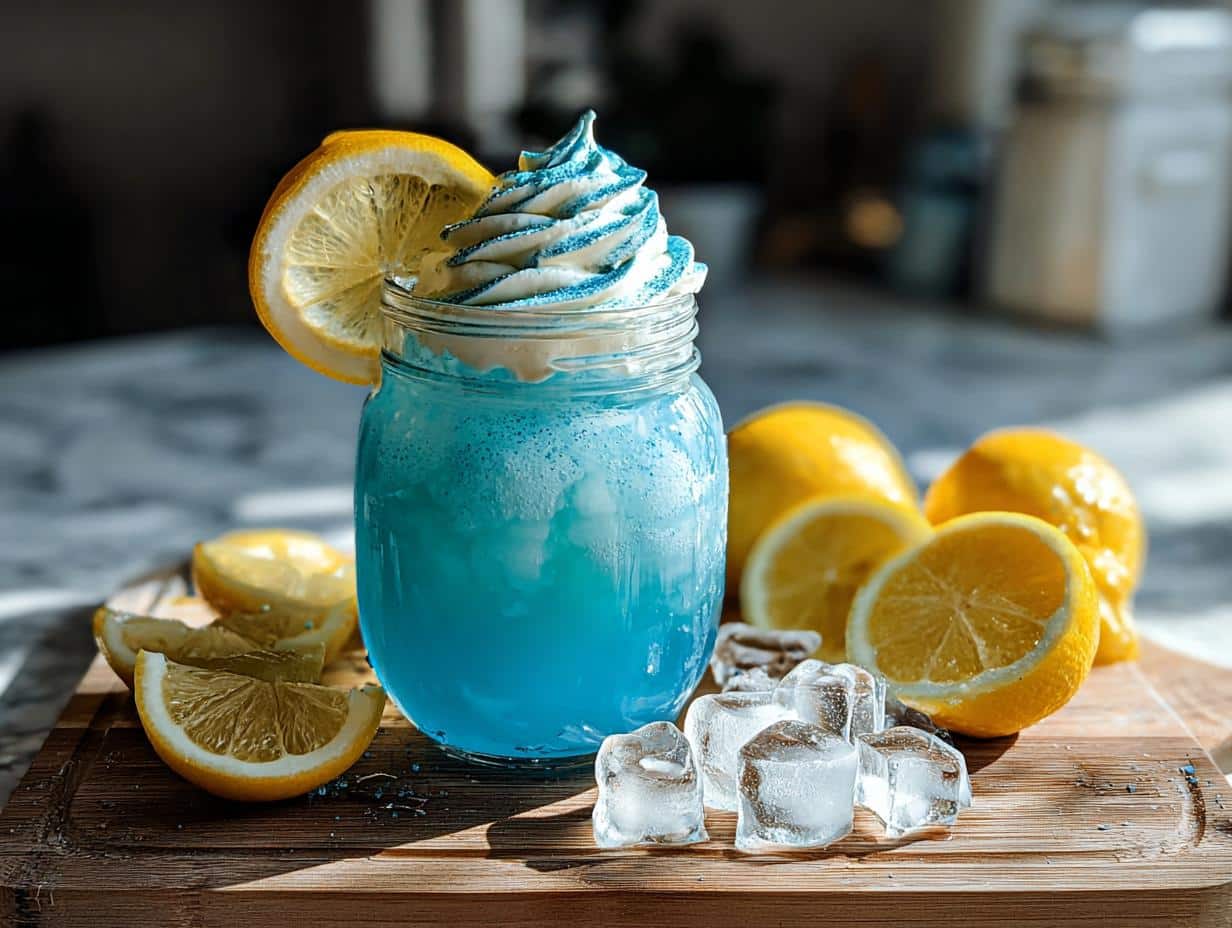 Blue Raspberry Lemonade: 1 Creamy Burst - Blue Raspberry Lemonade - additional detail