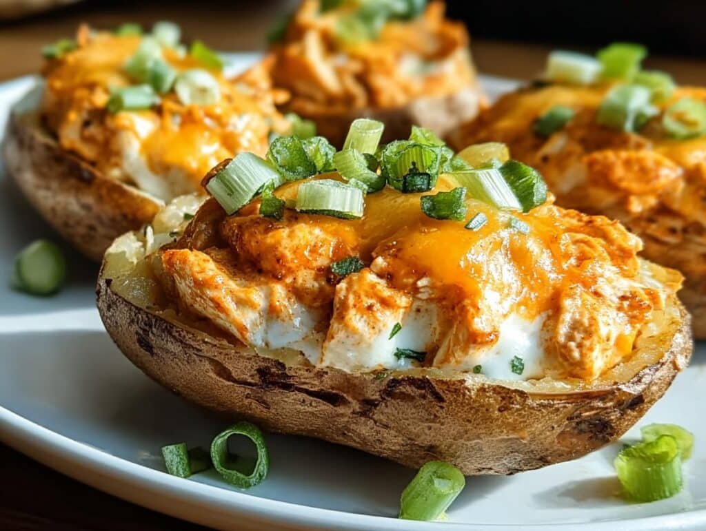 Buffalo Chicken Twice Baked