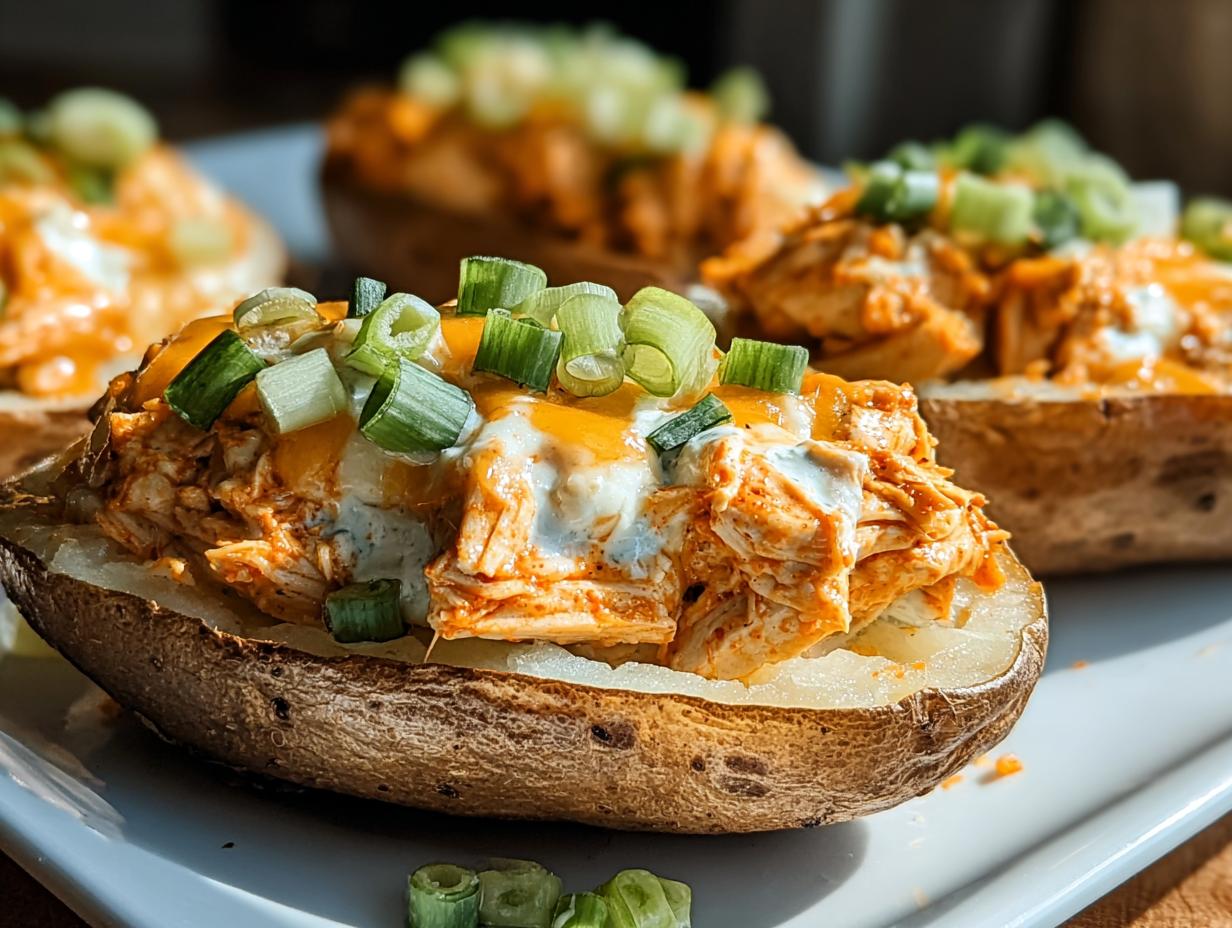 Buffalo Chicken Twice Baked: Pure Comfort - Buffalo Chicken Twice Baked - additional detail