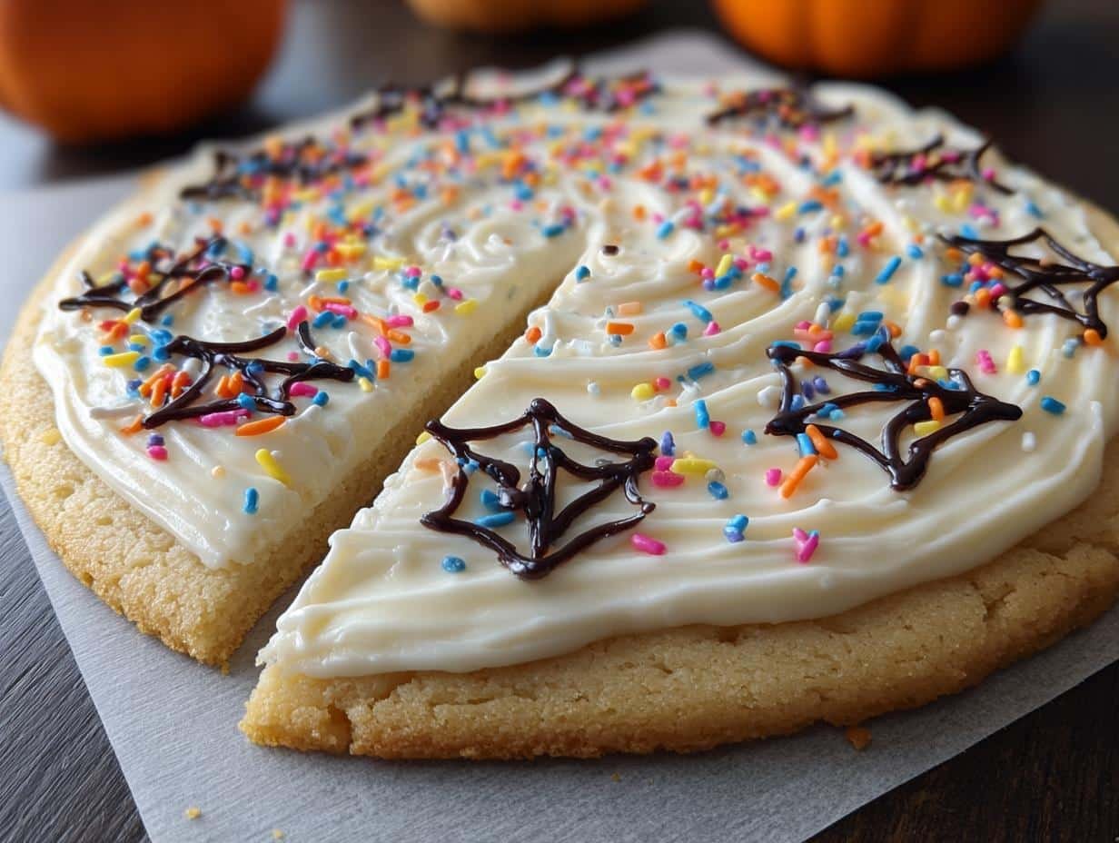 Cookie Pizza: 1 Amazing Dessert Recipe 2 Cookie Pizza: 1 Amazing Dessert Recipe - Cookie Pizza - main visual representation