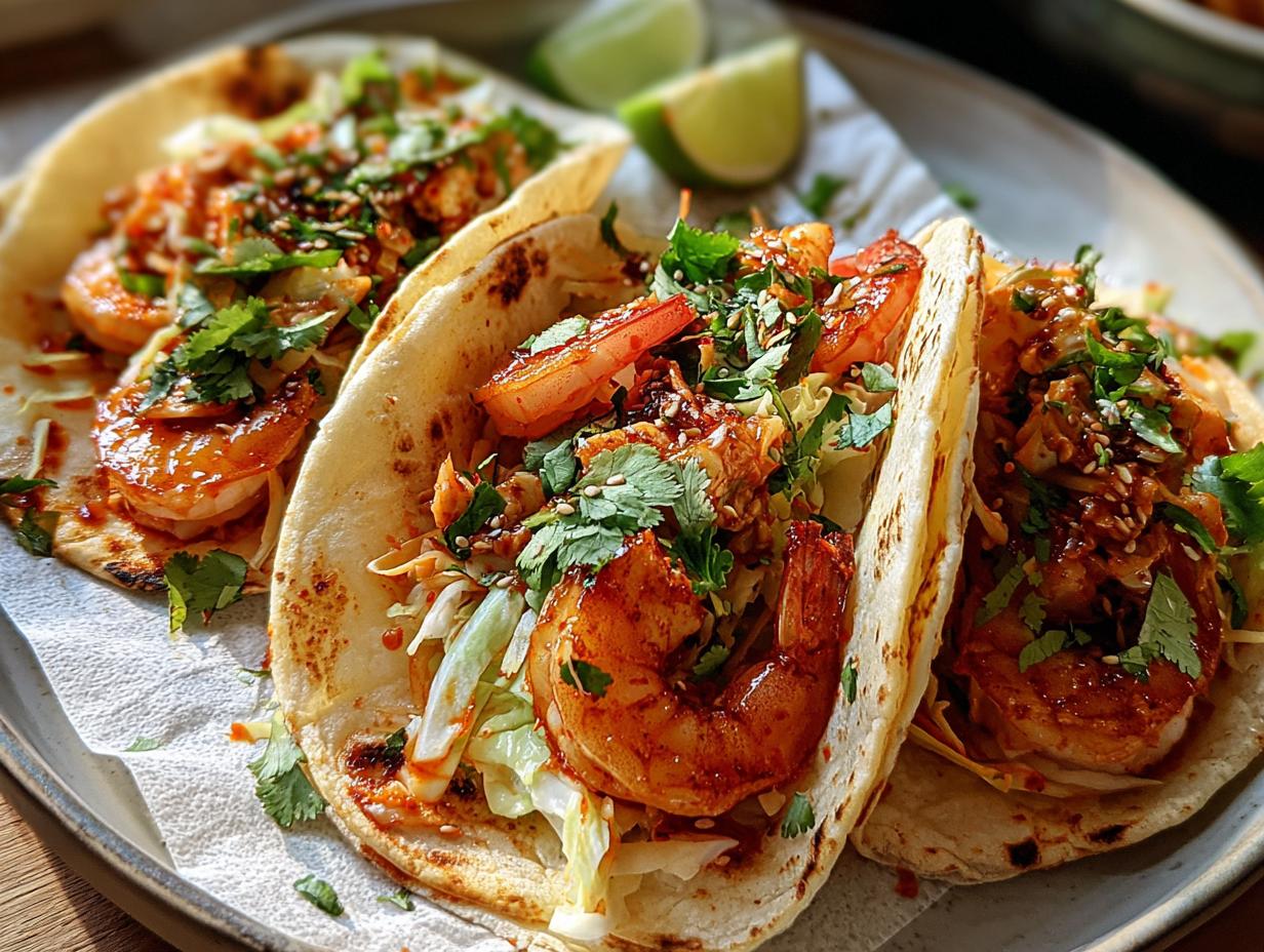 Irresistible Korean Mexican Shrimp: 20-Minute Magic 3 Irresistible Korean Mexican Shrimp: 20-Minute Magic - Irresistible Korean Mexican Shrimp - additional detail