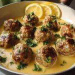 Amazing Meatballs Lemon Sauce: 15-Min Prep 2 Meatballs Lemon Sauce