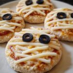 Mummy Mini Pizzas: Terrific 15-Minute Treat 4 Mummy Mini Pizzas