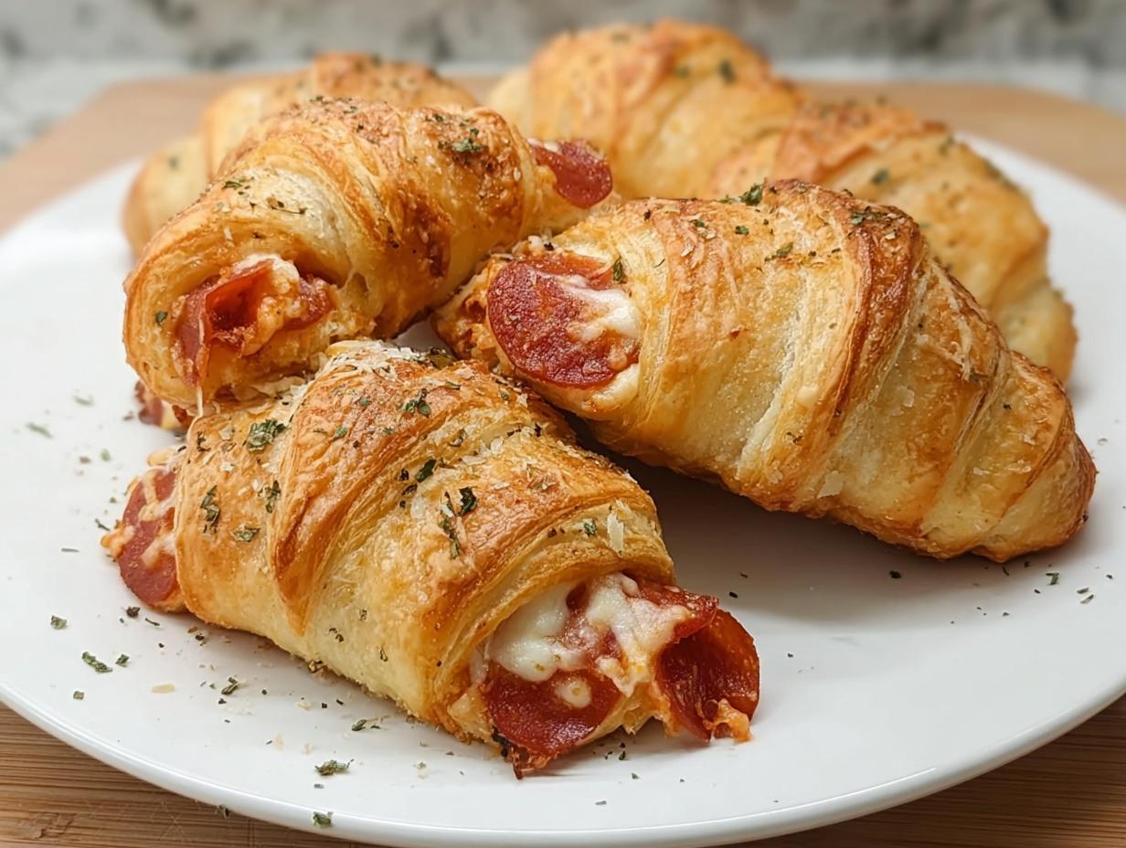 Pepperoni Crescent Rolls