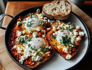 Shakshuka Toast’s Amazing 2 Egg Breakfast 7 Shakshuka Toast
