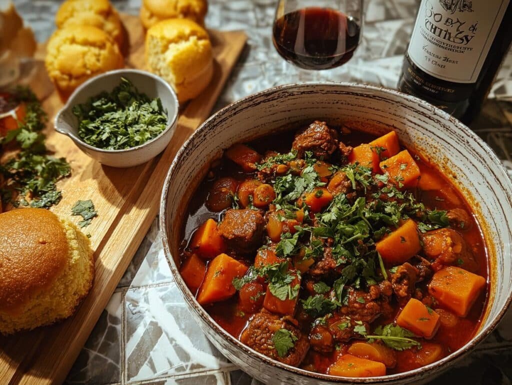 Sweet Potato Beef Chili