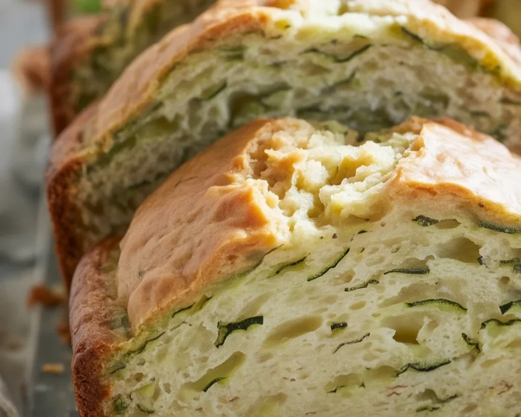 Deliciously moist zucchini bread baked to perfection with cinnamon and sweetness
