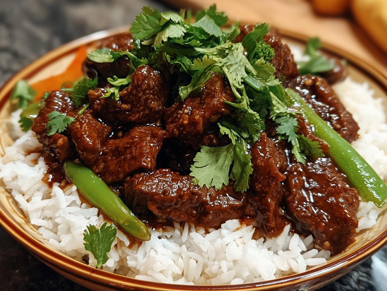 Asian Sweet Ginger Beef: 20 Min Marvel - Asian Sweet Ginger Beef - additional detail