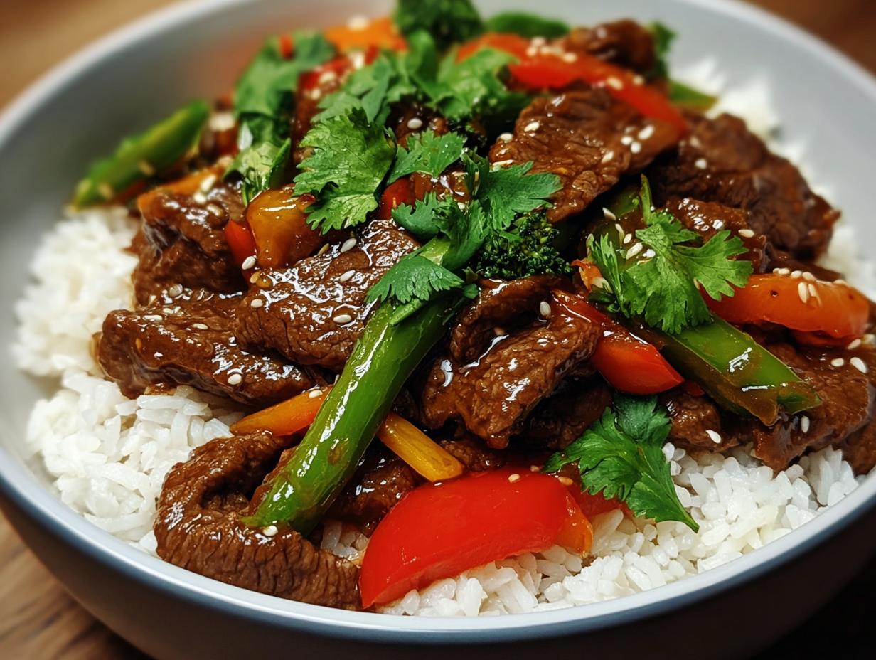 Asian Sweet Ginger Beef