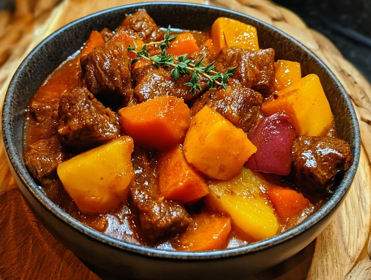 Autumn Harvest Beef Stew