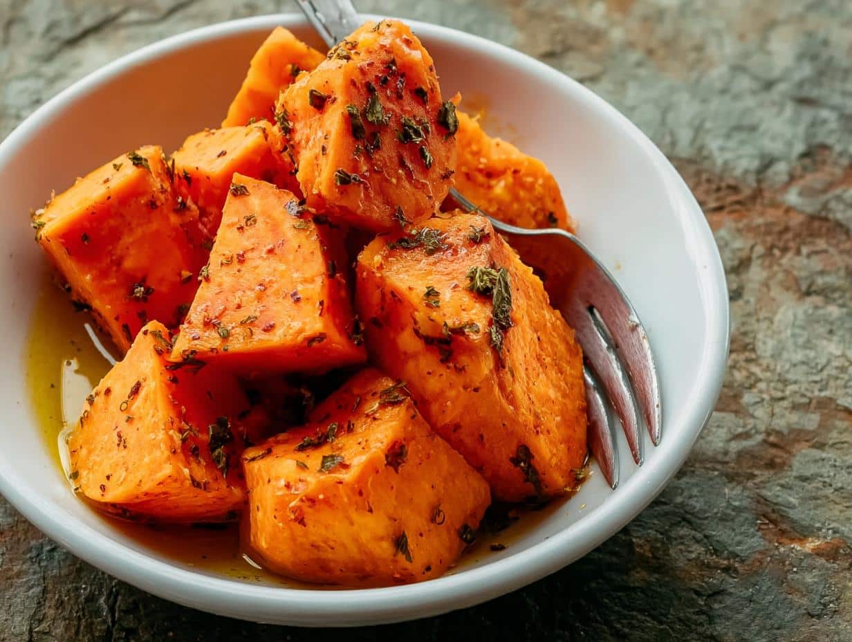 Boil Sweet Potatoes Complete