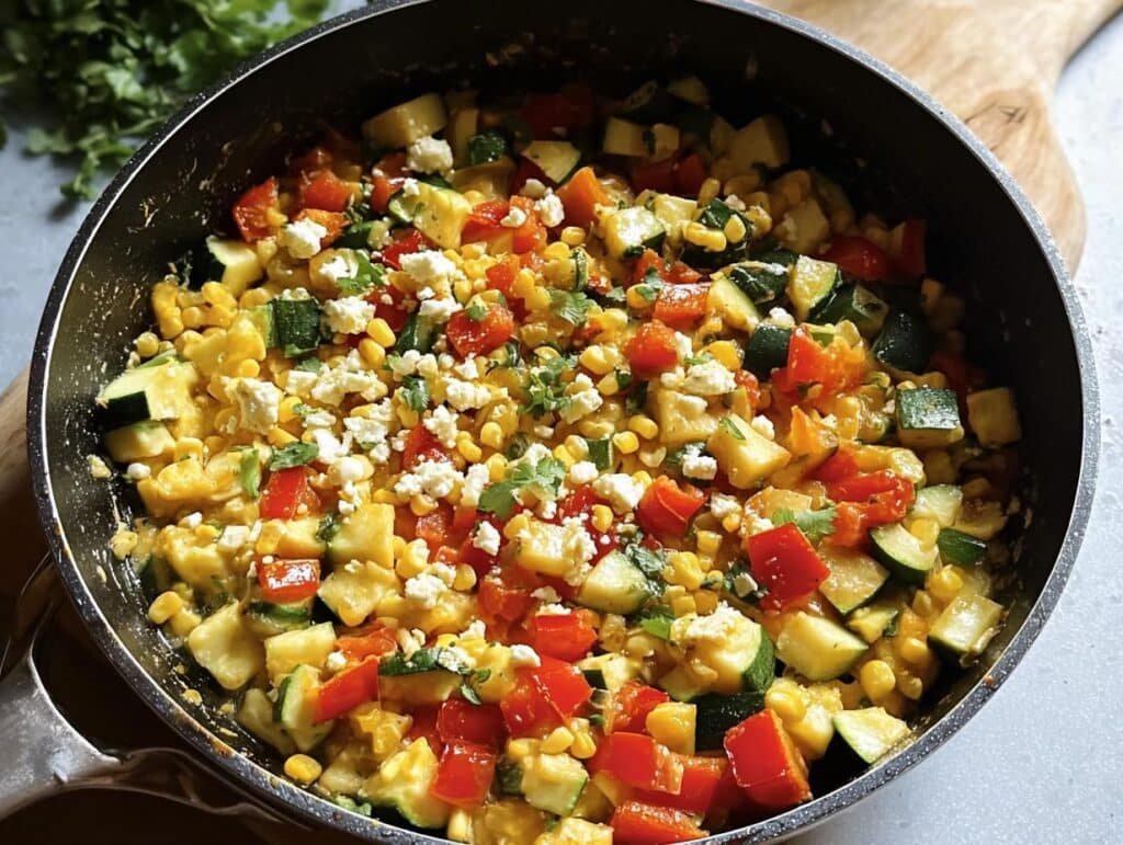 Cheesy Calabacitas