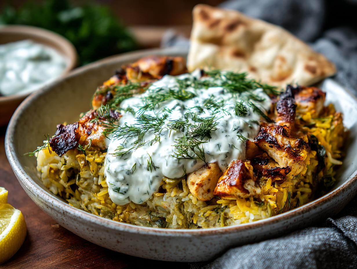 Chicken Tzatziki Dump Bake: 1 Amazing Recipe - Chicken Tzatziki Dump Bake - additional detail