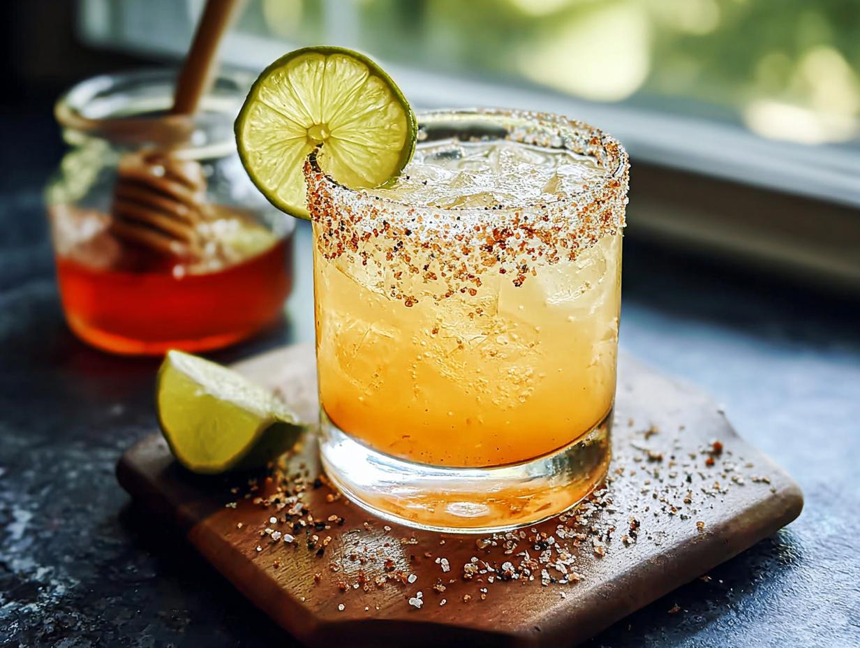 Deliciosa Hot Honey Margarita: 1 Flavor Explosion - Deliciosa Hot Honey Margarita - additional detail