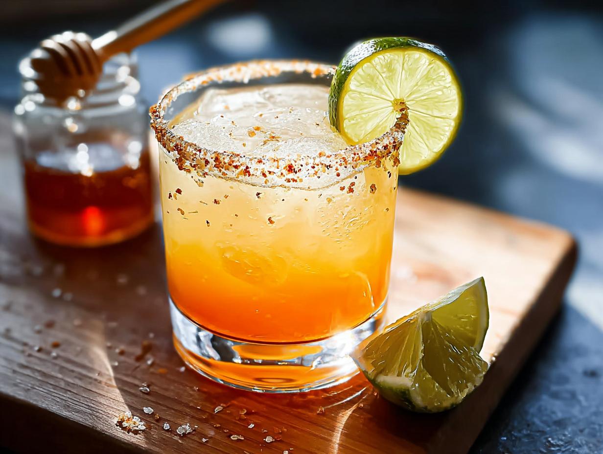 Deliciosa Hot Honey Margarita: 1 Flavor Explosion - Deliciosa Hot Honey Margarita - additional detail