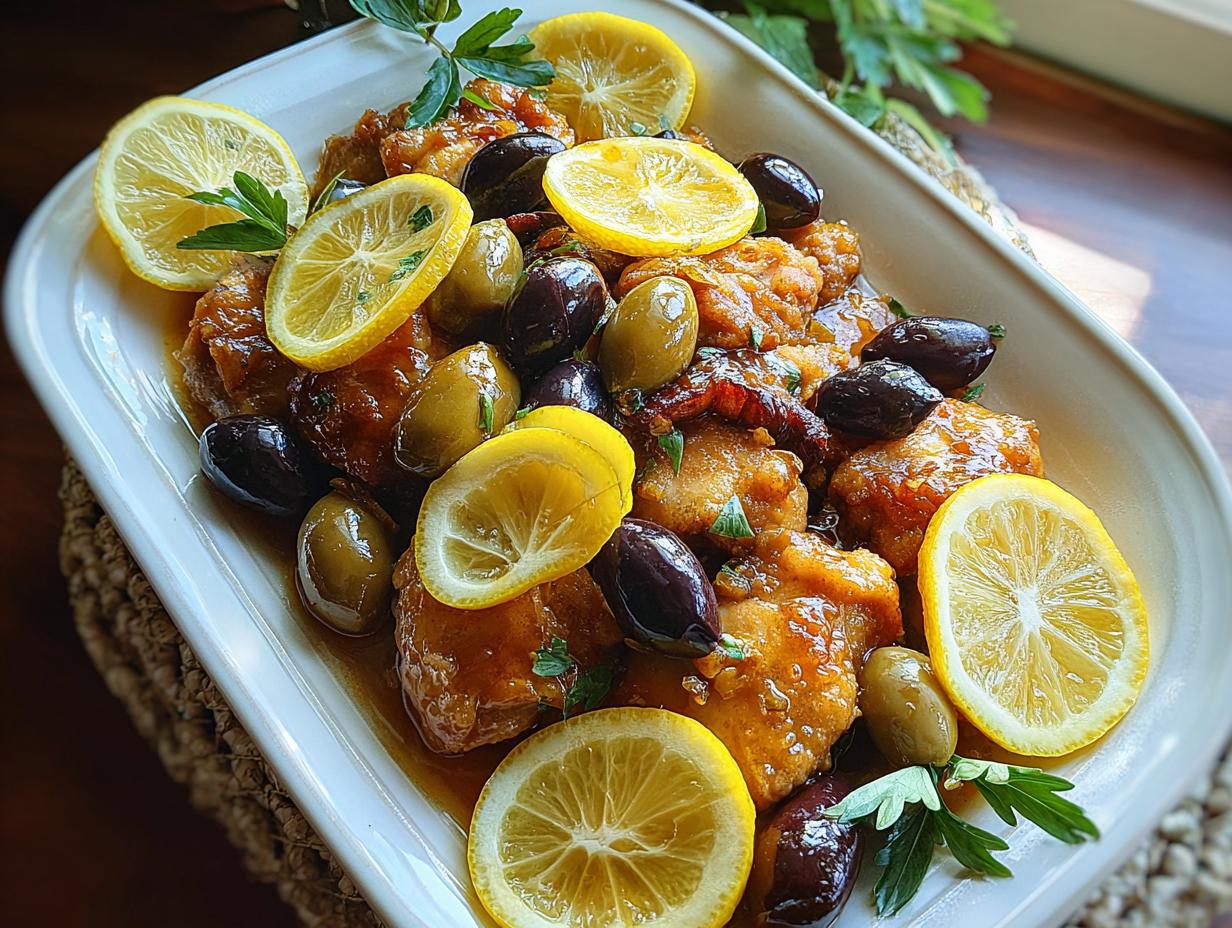 Honey Glazed Chicken Lemon
