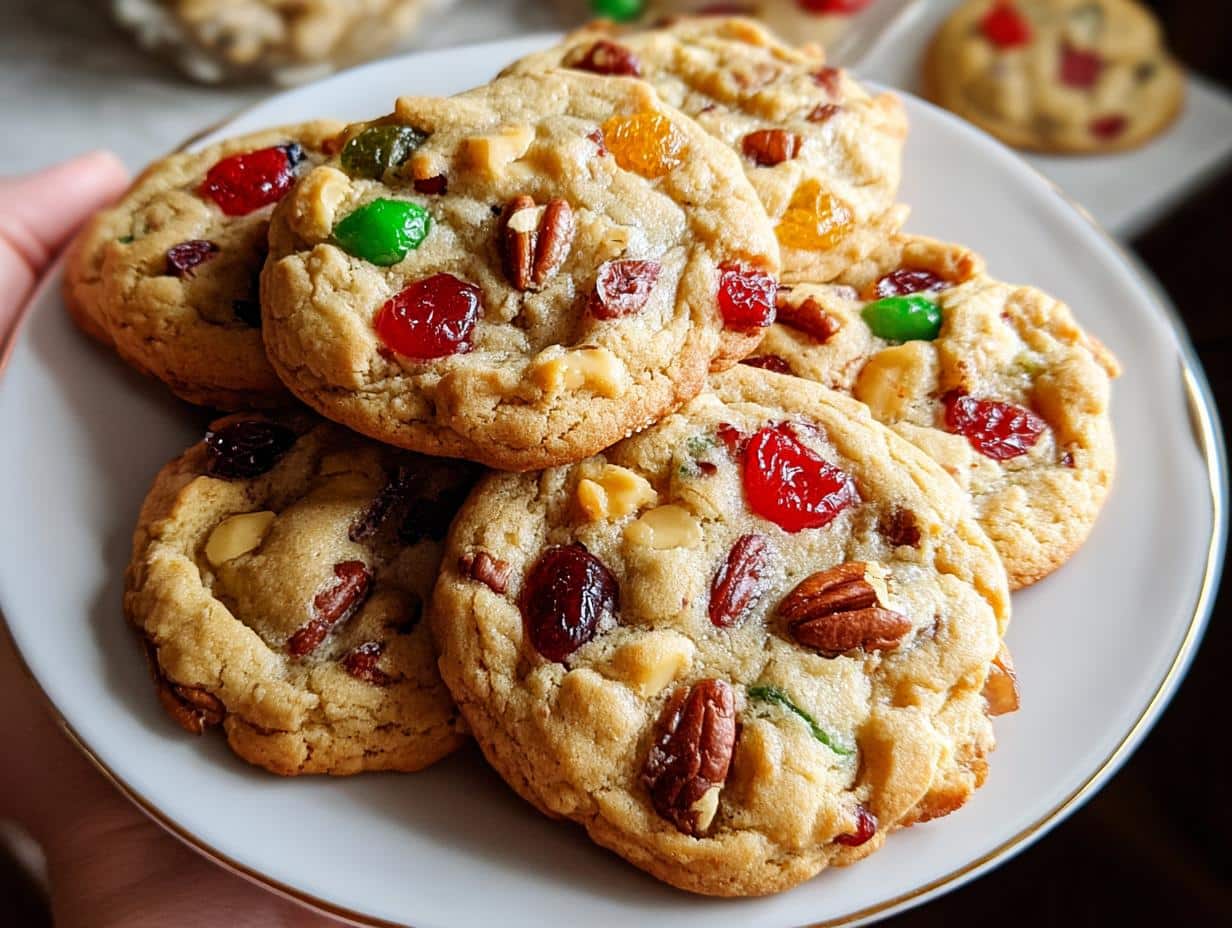 Old Fashioned Fruitcake Cookies: Amazing Holiday Treat 3 Old Fashioned Fruitcake Cookies: Amazing Holiday Treat - Old Fashioned Fruitcake Cookies - additional detail