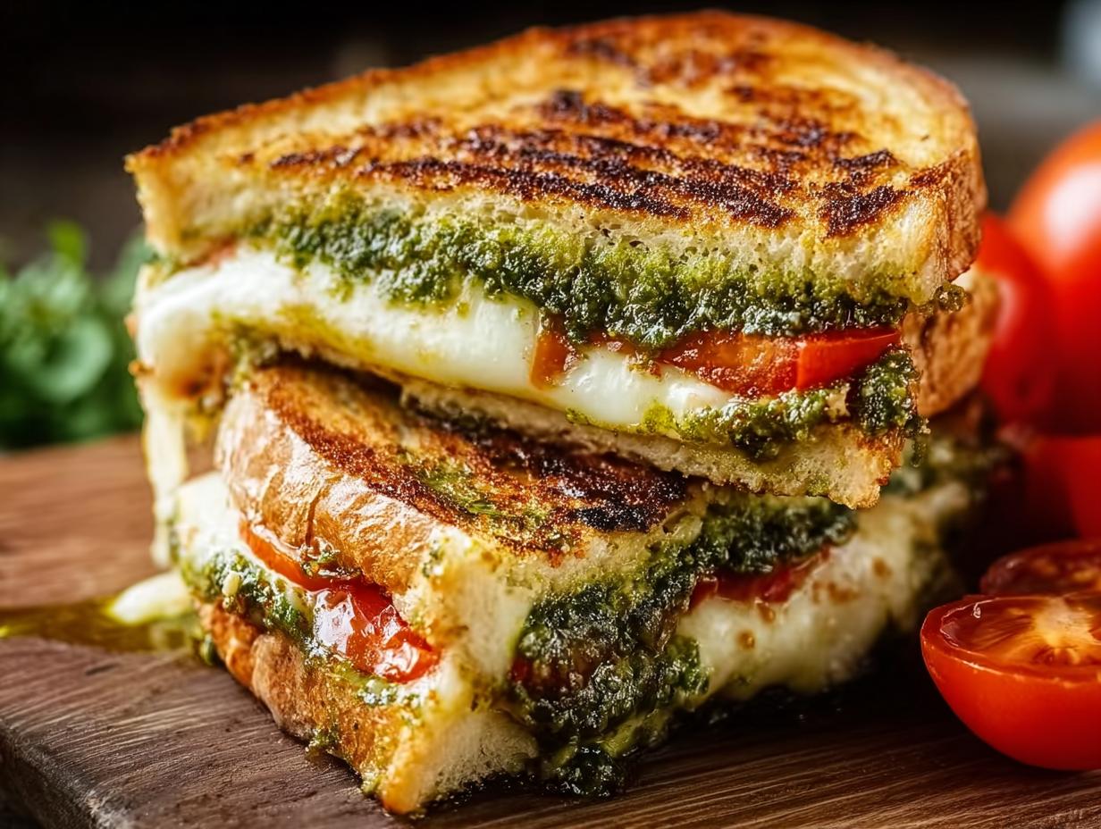 Pesto Grilled Cheese: Flavorful 4-Minute Winner - Pesto Grilled Cheese - additional detail