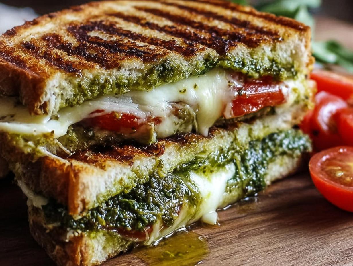 Pesto Grilled Cheese