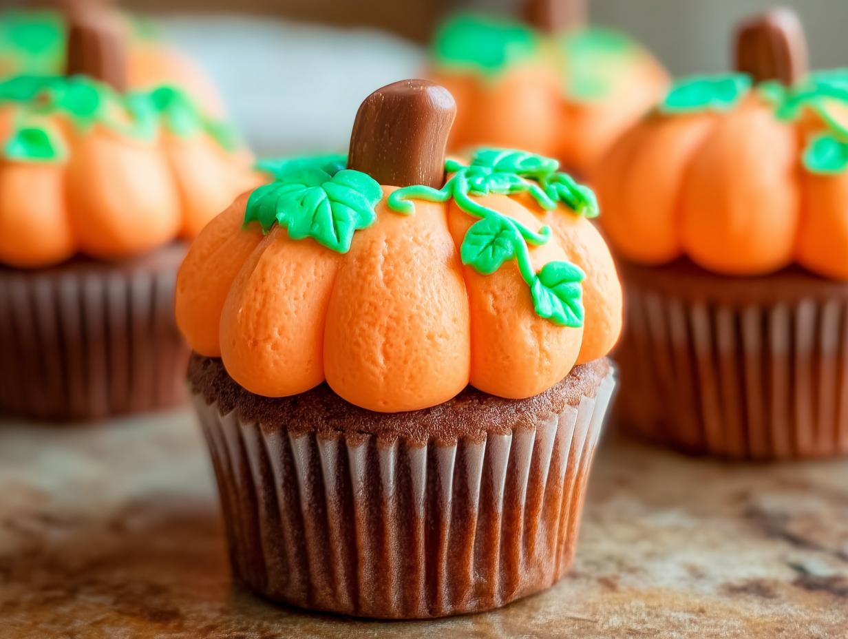 Pumpkin Patch Cupcakes