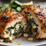 Spinach Feta Stuffed Chicken: 15 Min Magic 4 Spinach Feta Stuffed Chicken