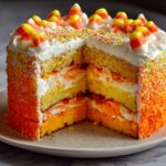 Stuffed Candy Corn Pinata Cake: 1 Amazing Treat 4 Stuffed Candy Corn Pinata