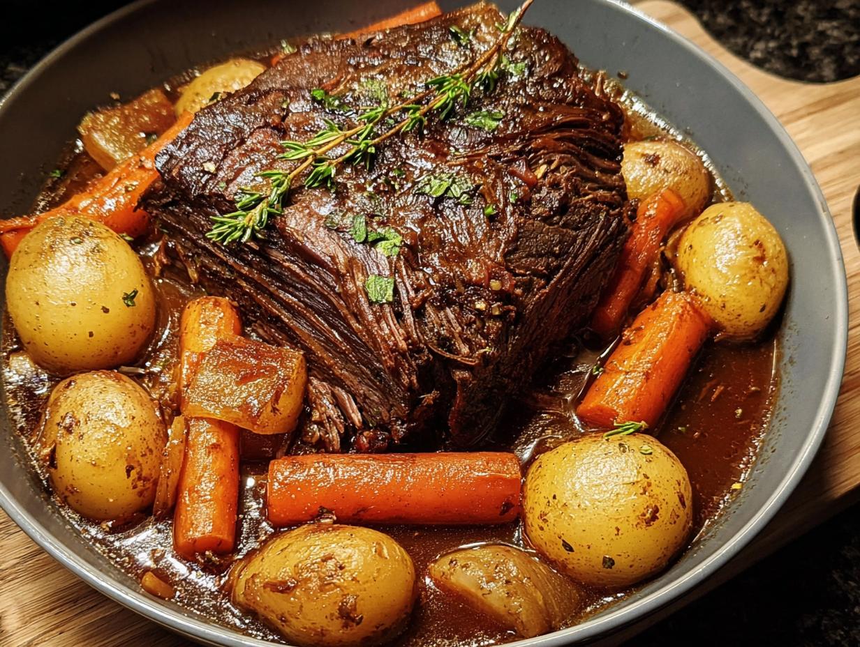 Succulent Chuck Roast: 2-Hour Magic - Succulent Chuck Roast Root - additional detail