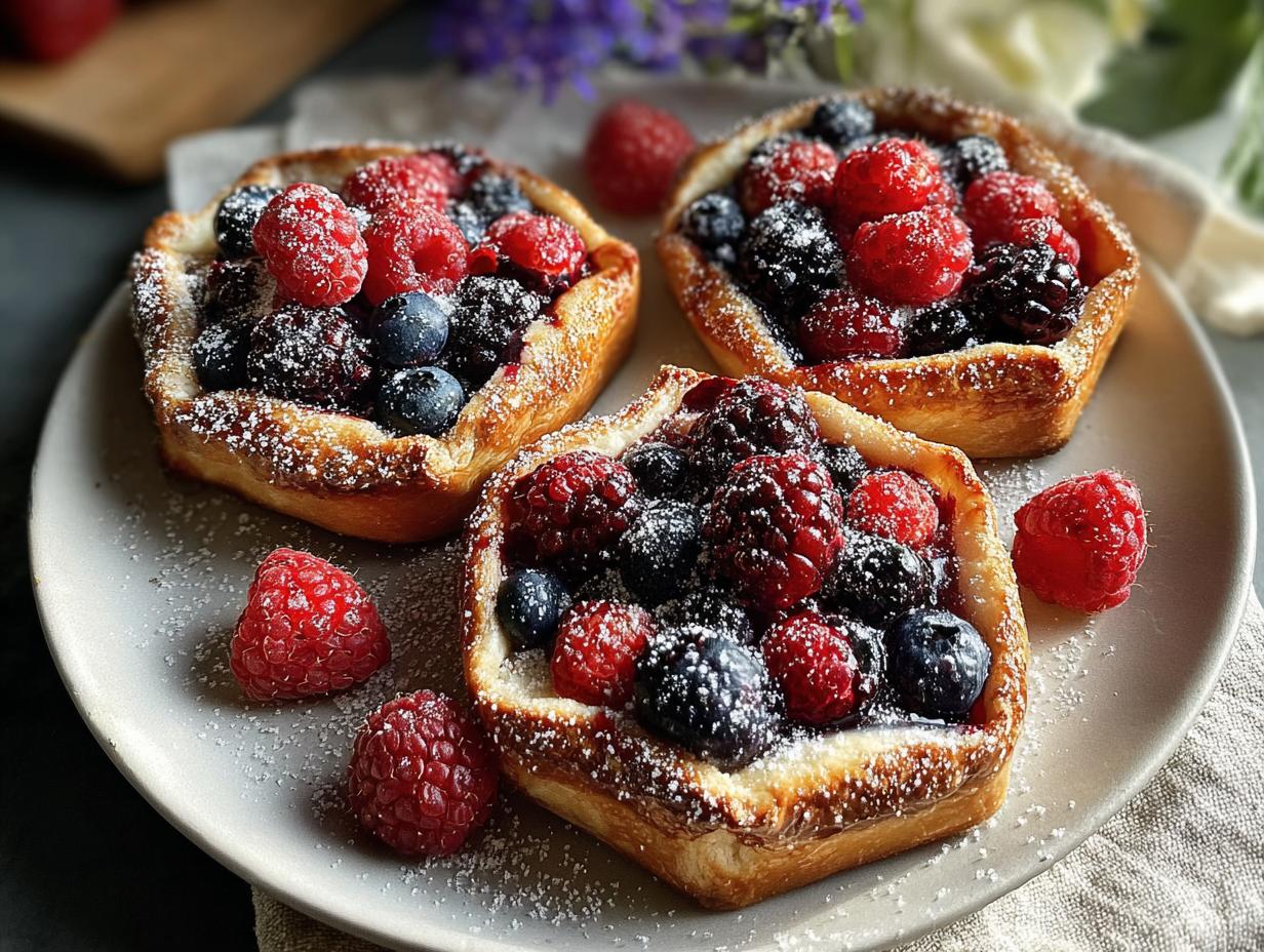 Summer Berry Mini Galettes