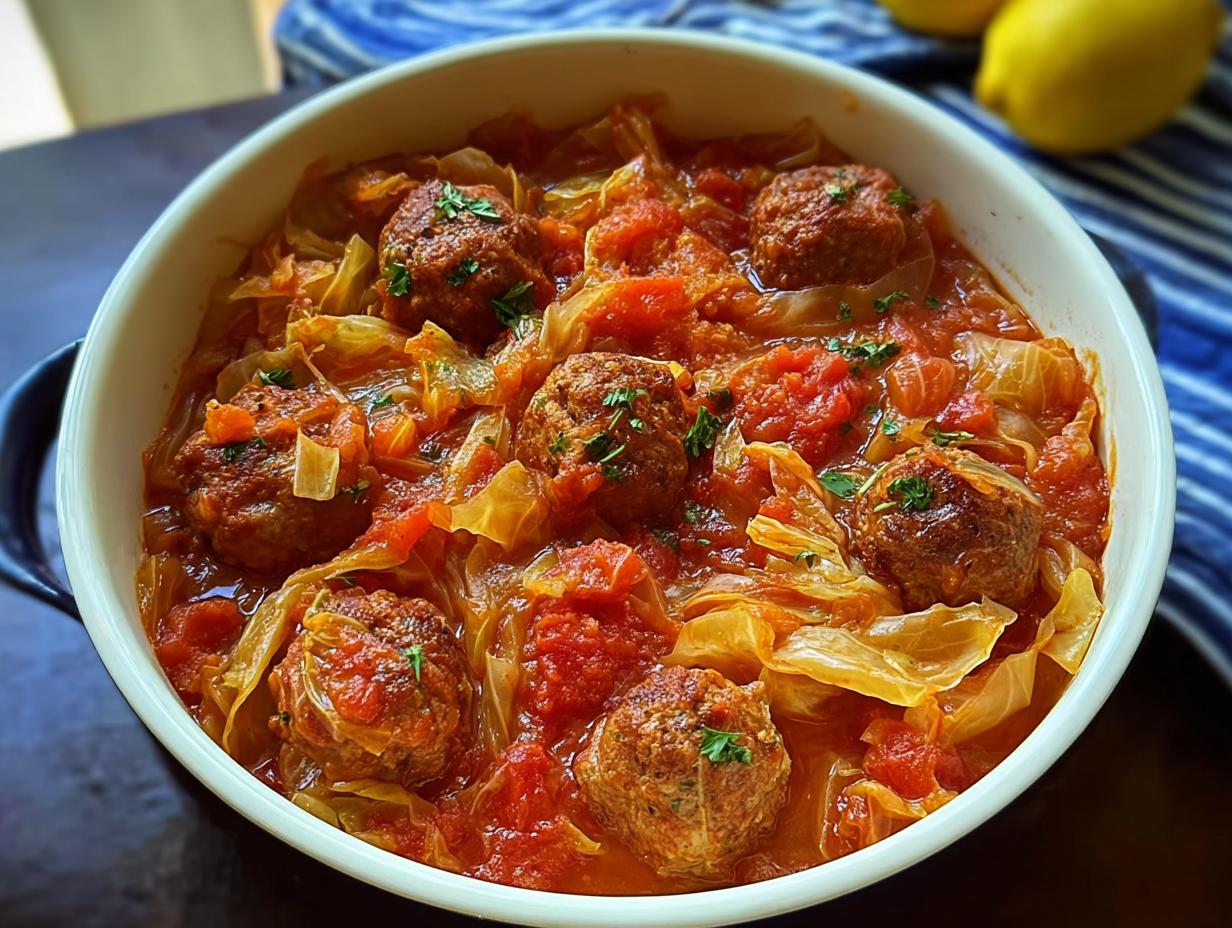 Unstuffed Sweet Sour Cabbage: A Hearty Favorite - Unstuffed Sweet Sour Cabbage - additional detail