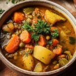 Hearty Vegetable Stew: 10 Min Prep Comfort 4 Vegetable Stew