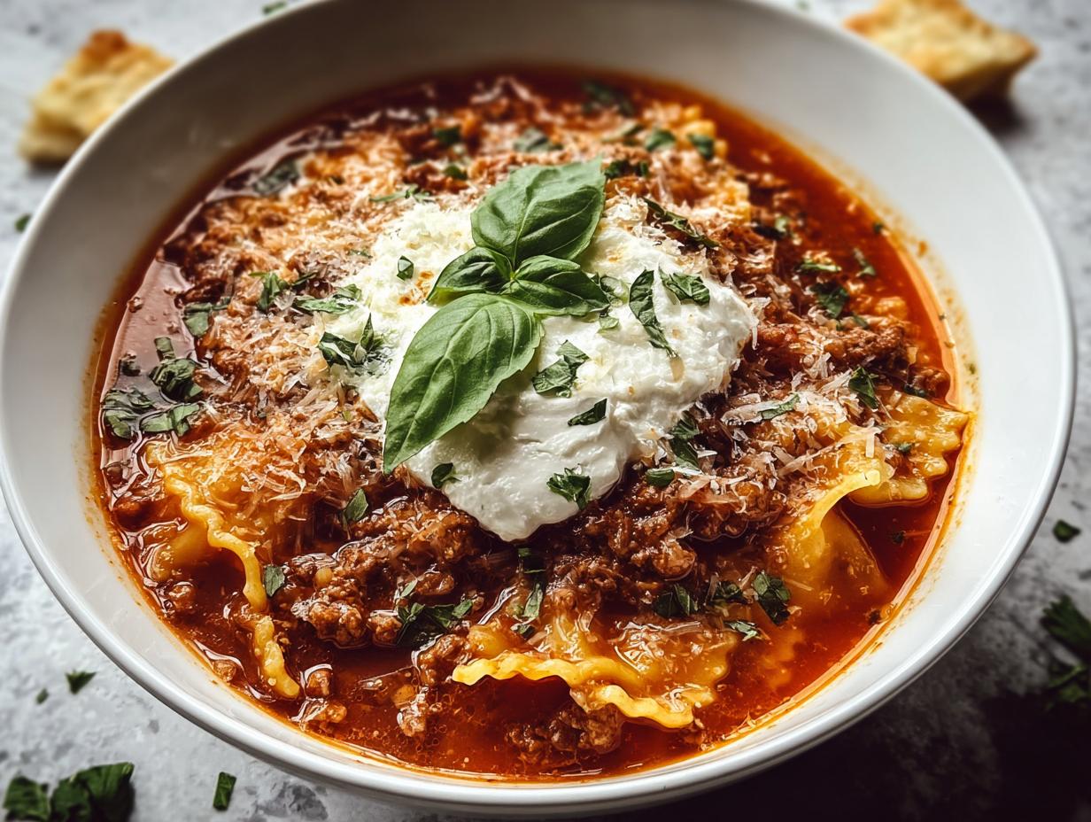 Viral Tiktok Lasagna Soup: Amazing Flavor - Viral Tiktok Lasagna Soup - additional detail