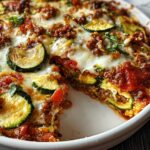 Zucchini Pizza Casserole: 1 Amazing Low Carb Meal 2 Zucchini Pizza Casserole