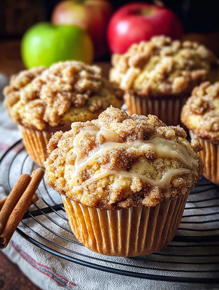 Apple Butter Streusel Muffins: 1 Amazing Fall Treat - Apple Butter Streusel Muffins - additional detail