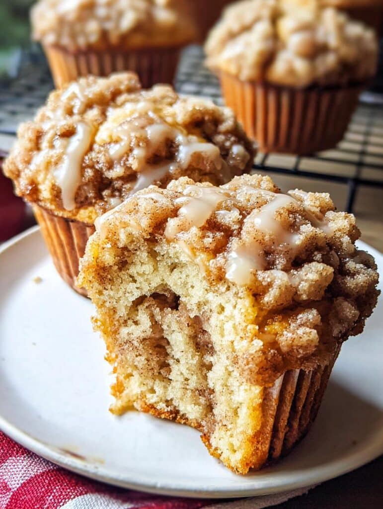 Apple Butter Streusel Muffins