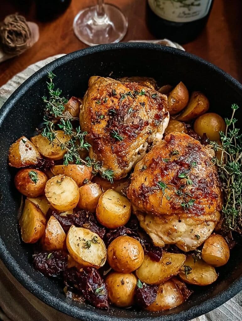 Apple Cider Glazed Chicken