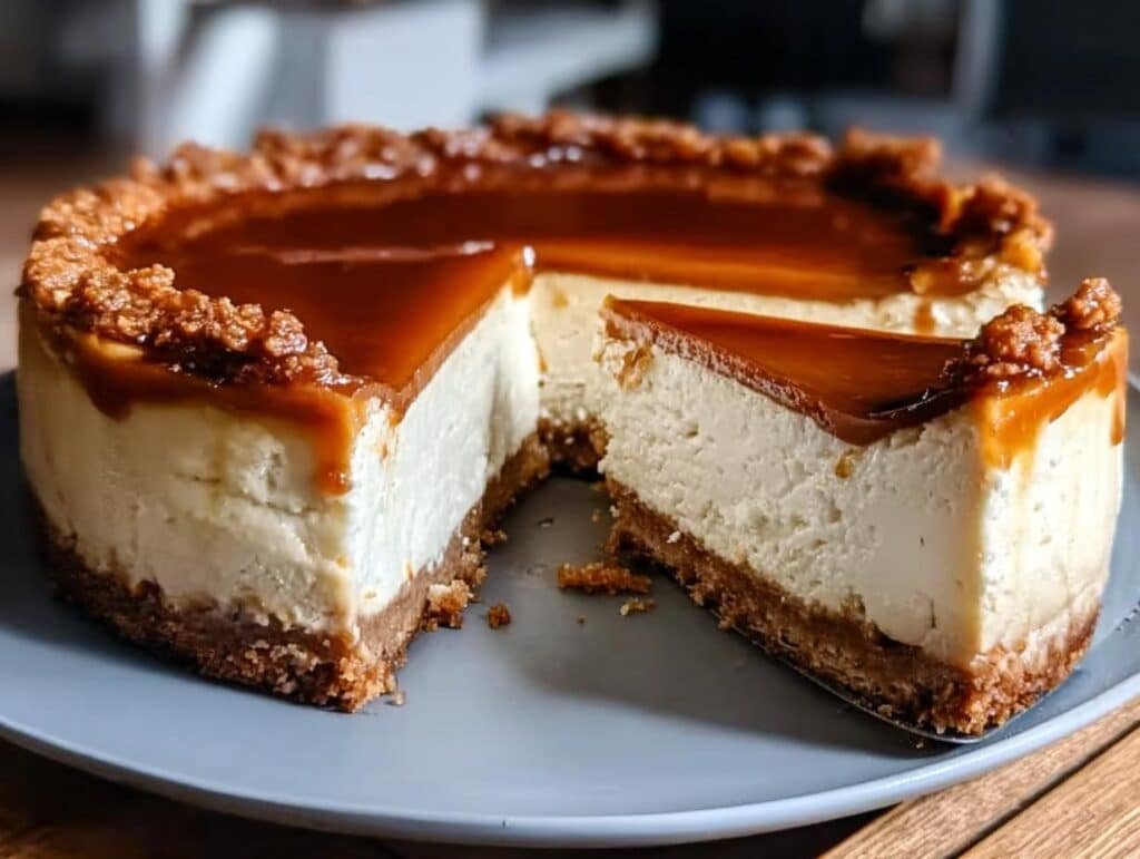 Bake Maple Bourbon Cheesecake