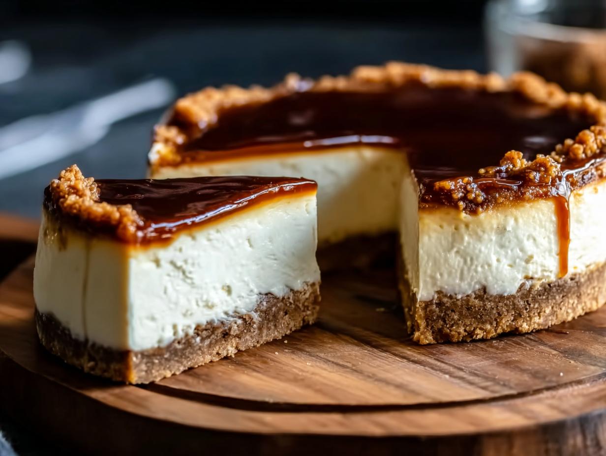 Bake Maple Bourbon Cheesecake: Assembled and ready to chill