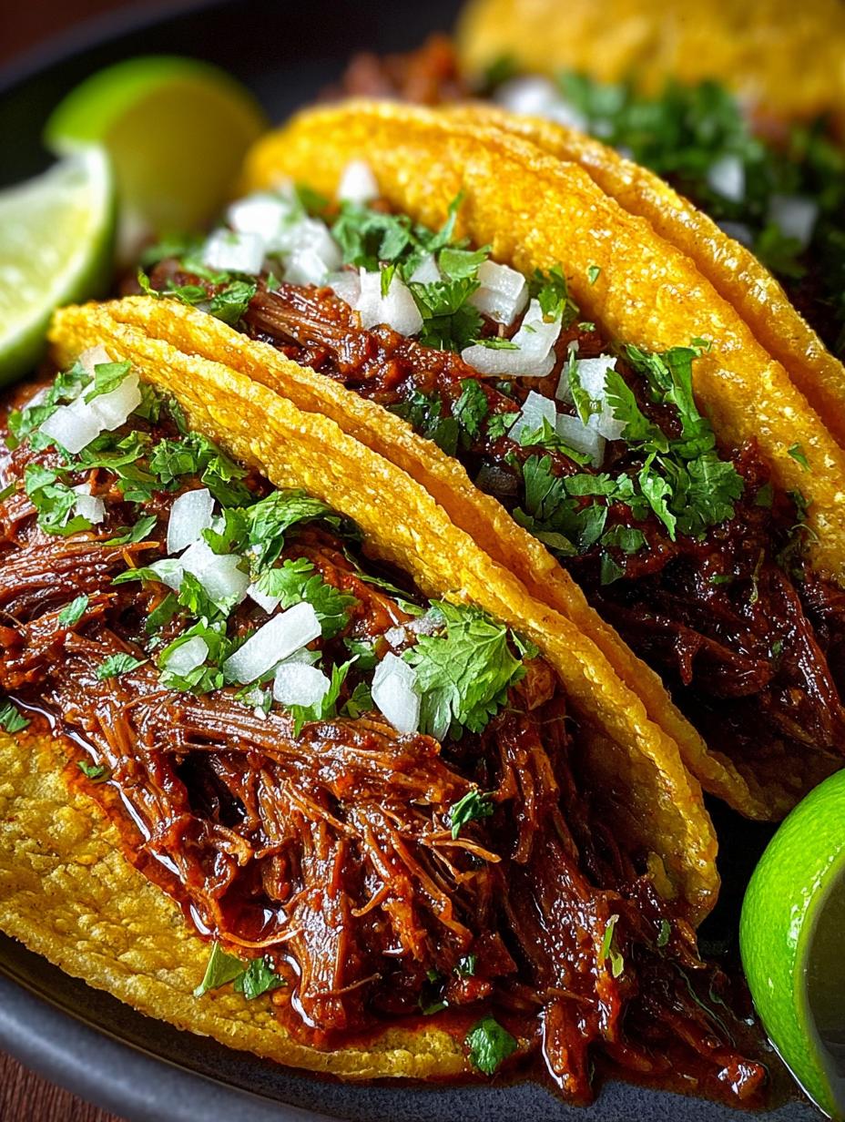 The Best Birria Tacos Recipe for Unforgettable Flavor - Birria Tacos - main visual representation
