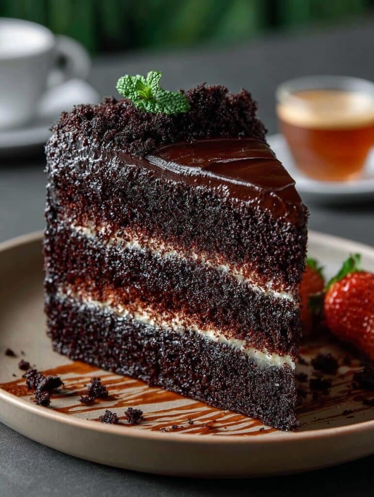 Black Velvet Cake Naturally