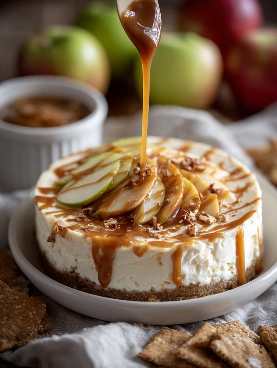Caramel Apple Cheesecake Dip