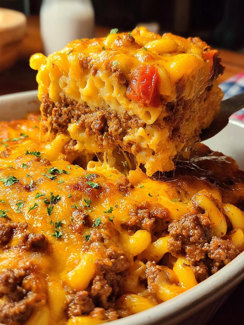 Cheeseburger Casserole the One Pot: Quick & Tasty - Cheeseburger Casserolethe One Pot - additional detail