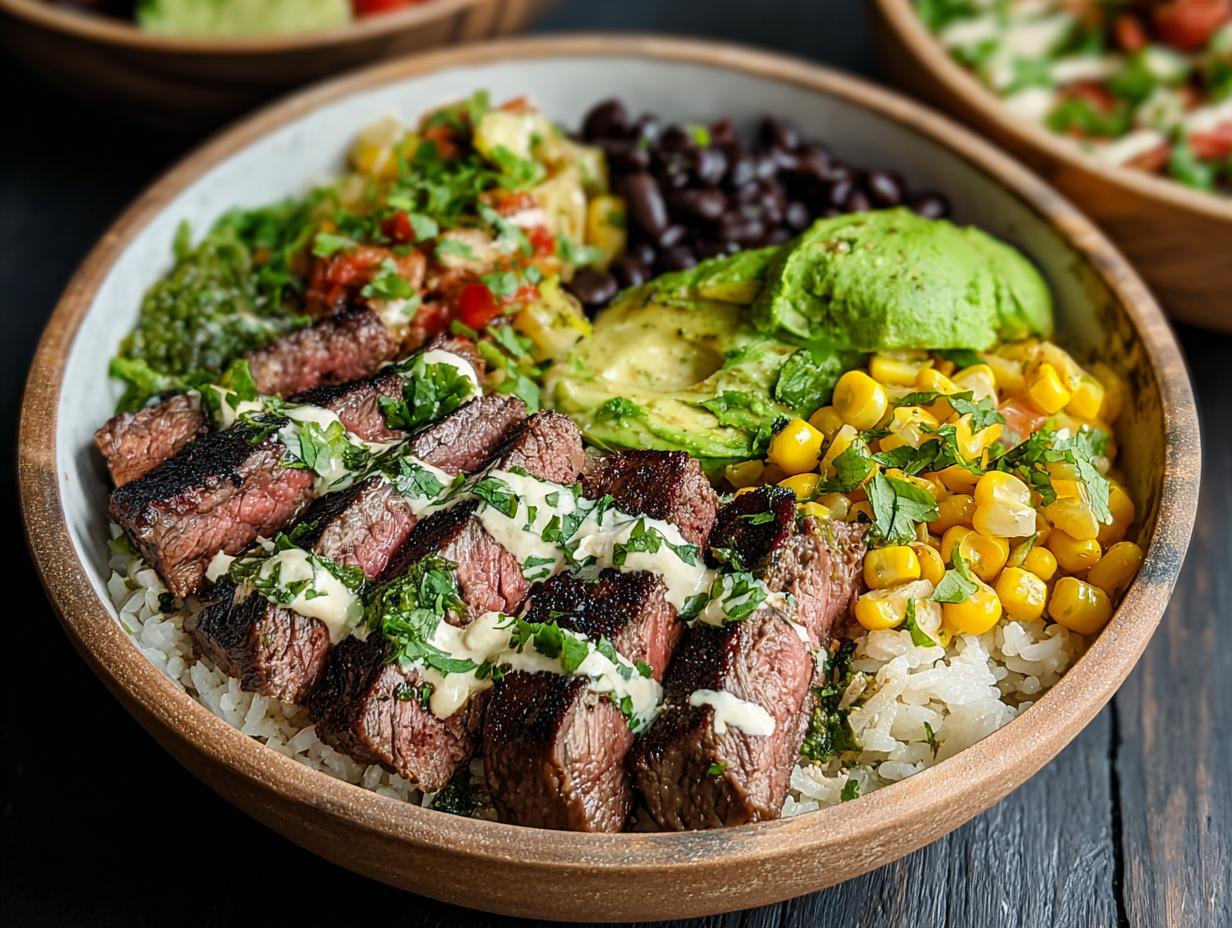 Amazing Cilantro Lime Steak Bowls: 30 Min - Cilantro Lime Steak Bowls - additional detail